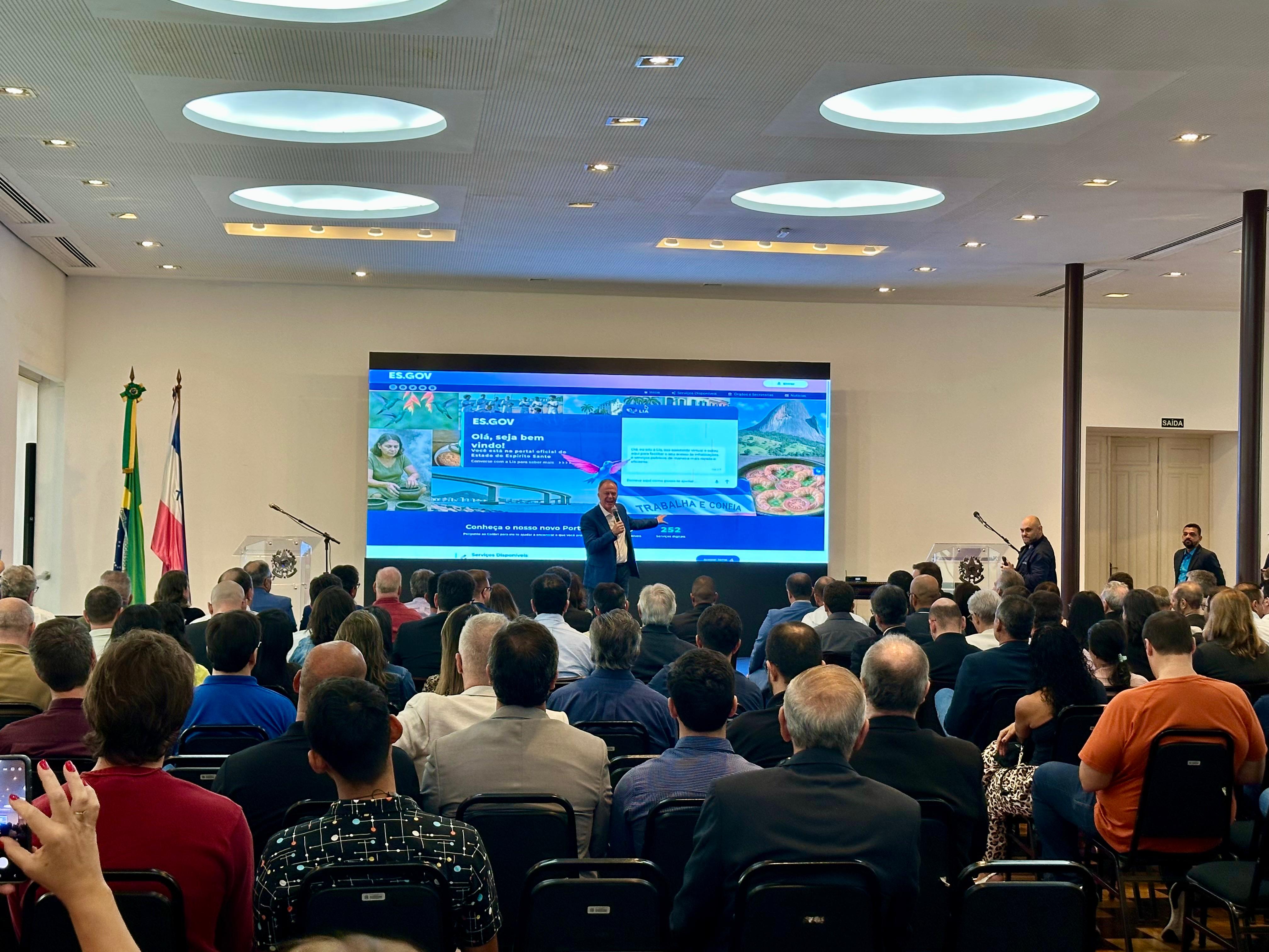 Evento - Lançamento do portal ES.GOV