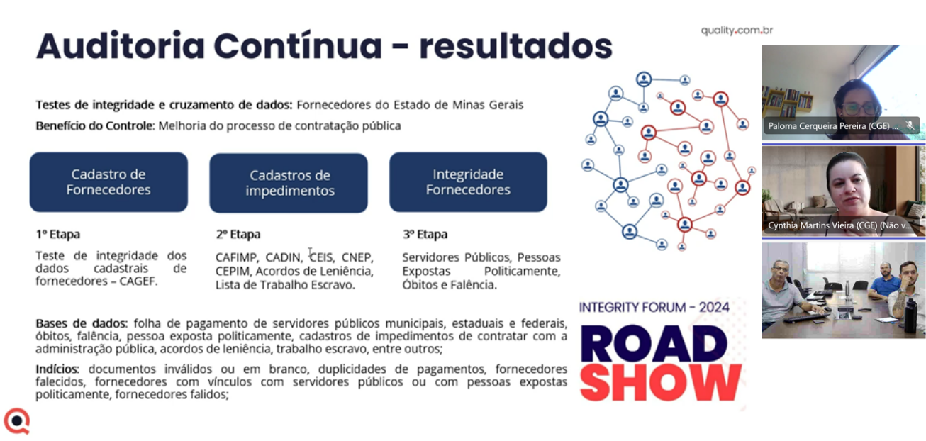 Reunião CGE-MG