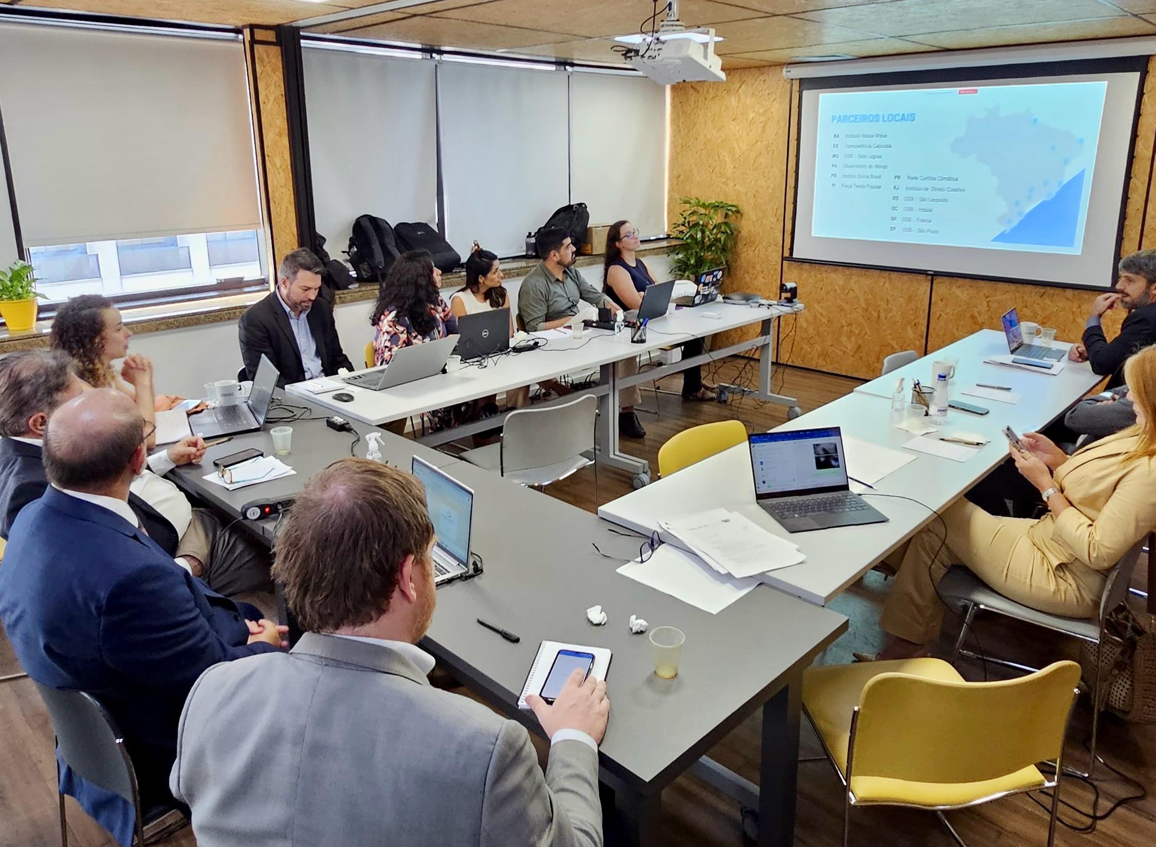Foto - Reunião Transparência Internacional