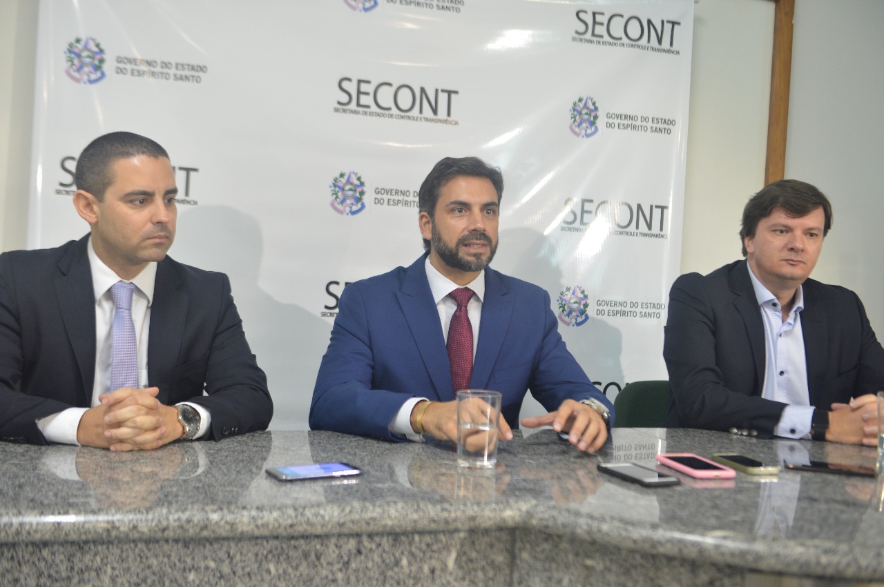 Coletiva Dados de usuários da Cesan|||Fotógrafo:Fred Loureiro/Secom